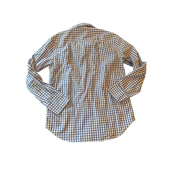 Crewcuts By J.Crew Boys Blue & White Gingham Button-Down Shirt Size 10 100% Cott - Picture 6 of 6